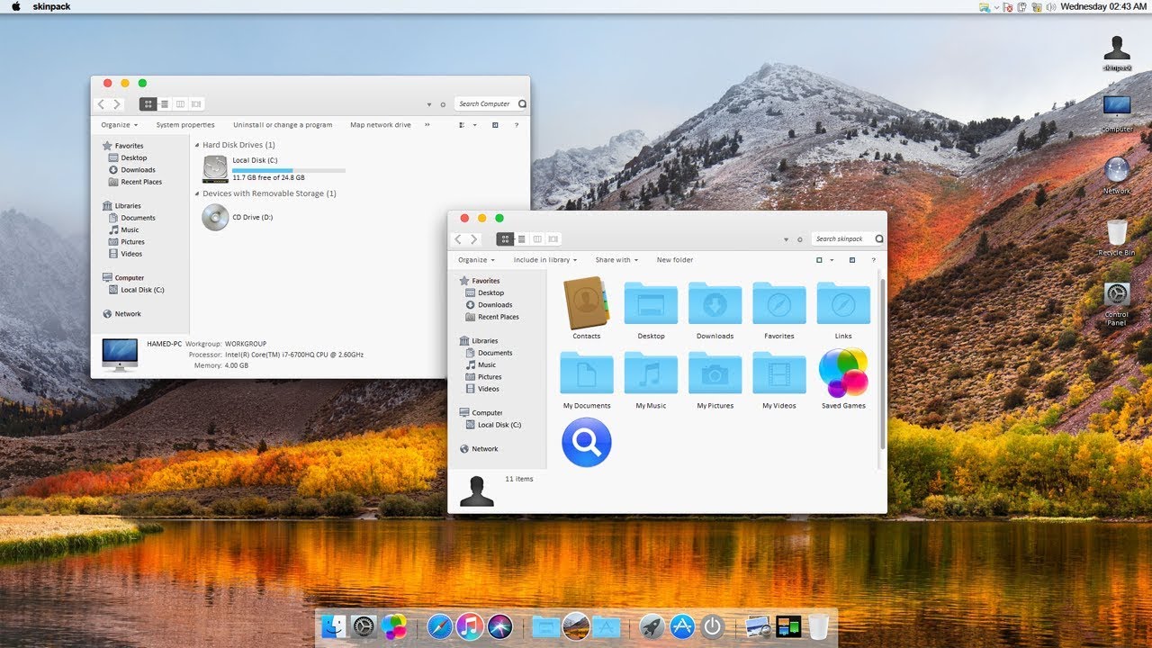 mac os launcher for windows 10